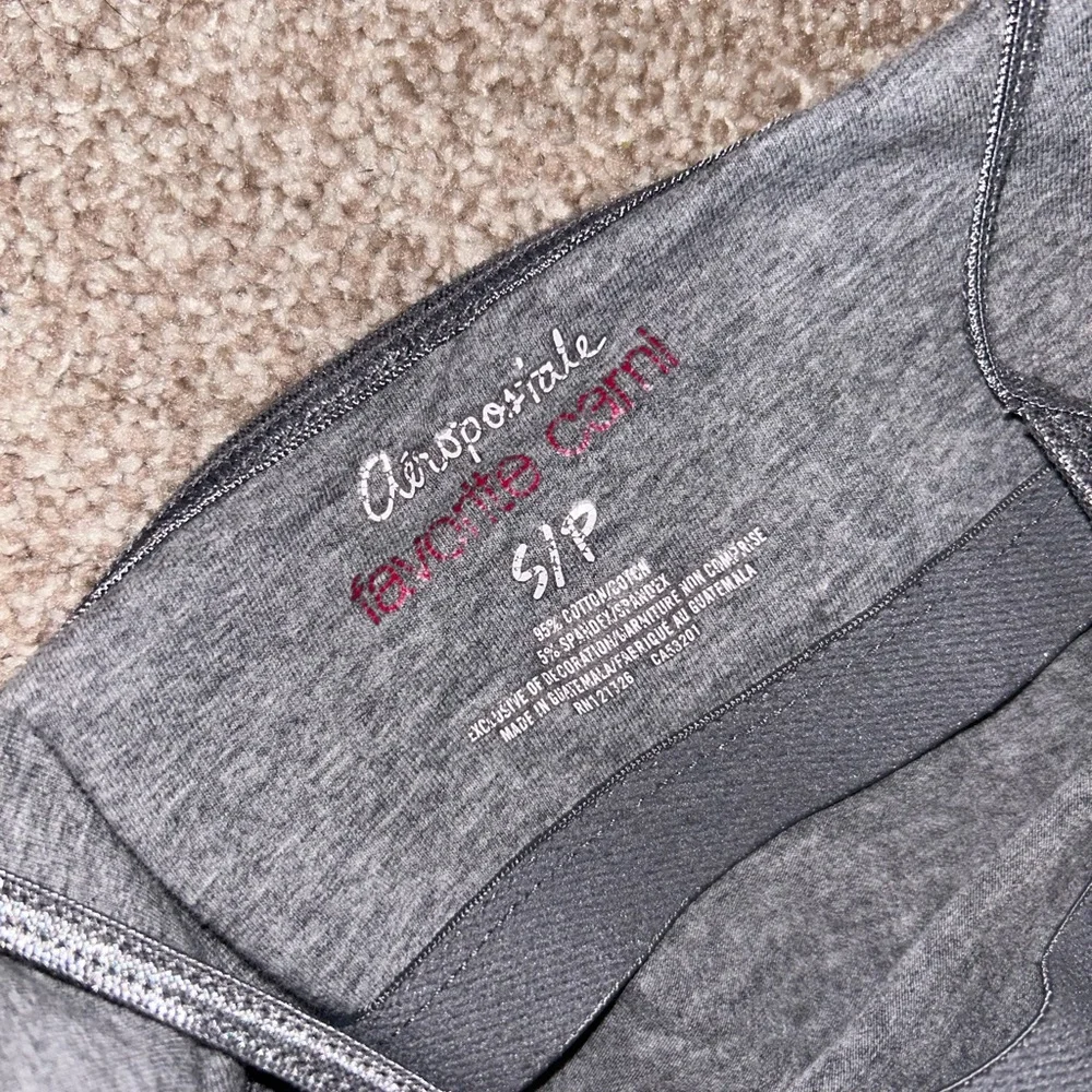 Aeropostale Basic Grey Tank Top - Picture 4 of 4